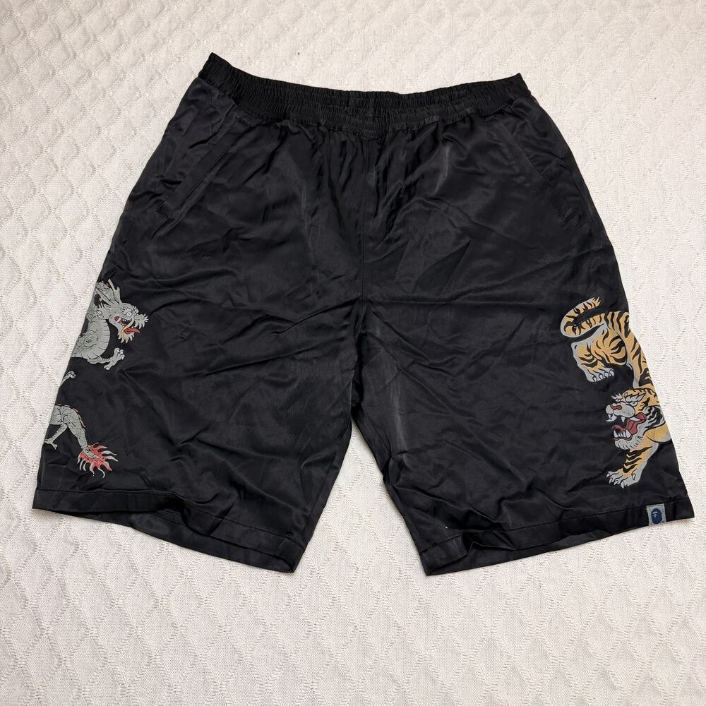 A Bathing Ape BAPE Motif Japanese Shorts Men Size 2XL